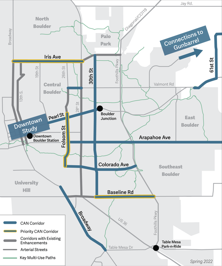 Continuing Boulder’s Core Arterial Network is essential for transportation