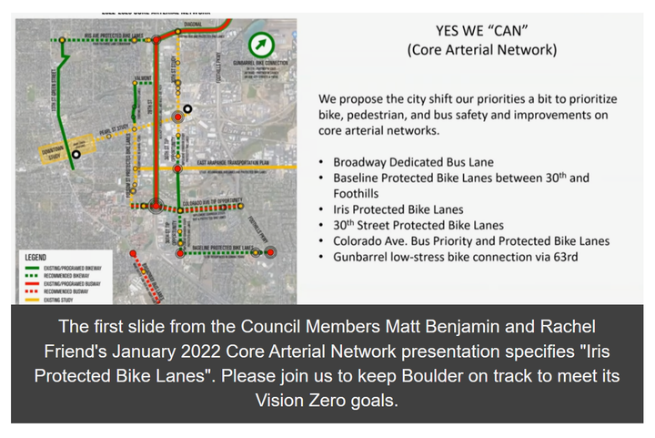 Support a Safer, Greener Iris Avenue