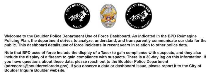 New Boulder Police Data Reveals Troubling Trends