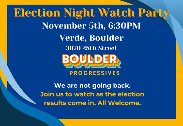 ATTENTION: Election Night Venue Change!