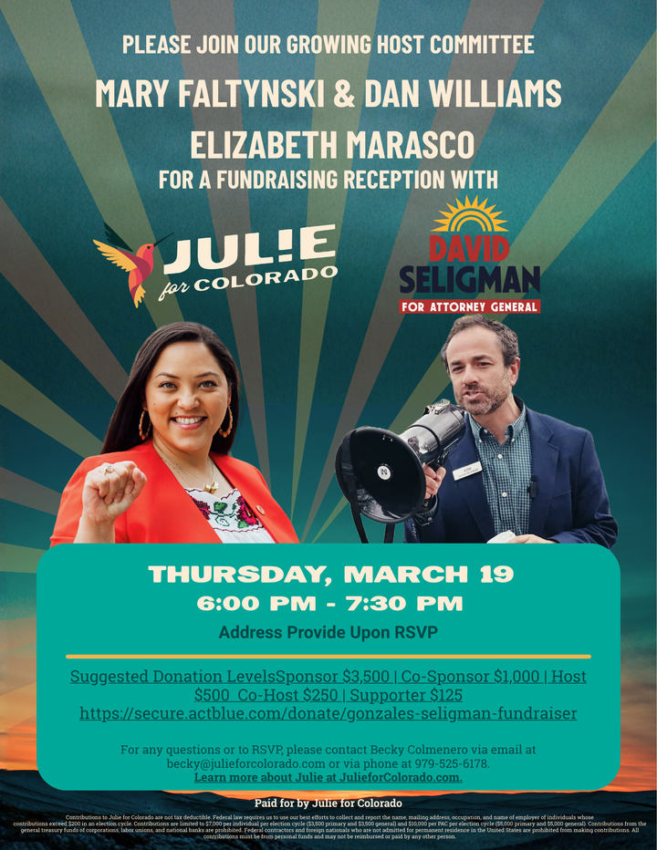 Candidate Meet and Greet March 19th